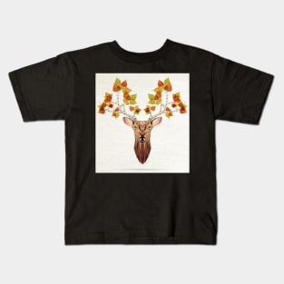 deer autumn Kids T-Shirt